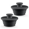 Aluvor Bathtub Stopper 2pcs Sink Stopper Tub Plug Bathroom Shower
