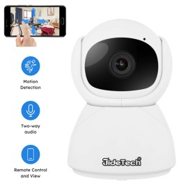 D1-2MPW JideTech 2pcs 2MP Home Security Cameras Baby Pet Monitor Camera WiFi Smart Home