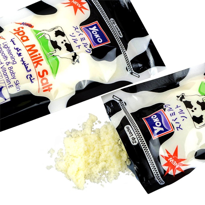 YOKO Spa Milk Salt Bath With Vitamin E & B3-300g