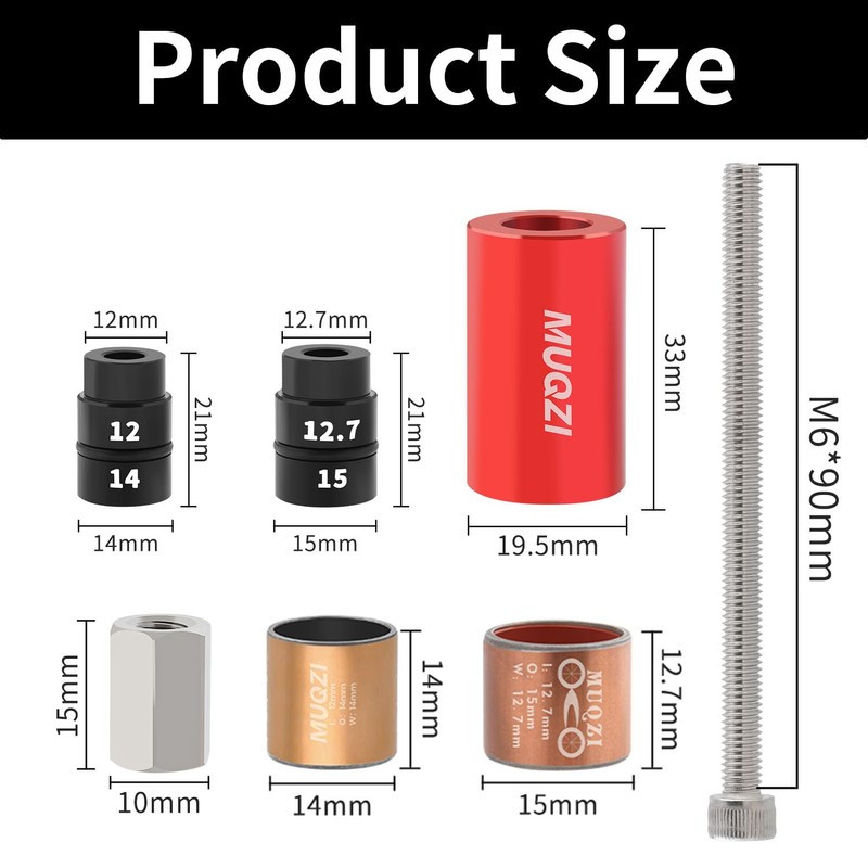 YUTUING Bike Rear Shock Bearing Bushing Installation and Removal Tool