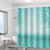 Moslion Boho Mandala Feathers Shower Curtain 72 x 72 Inch