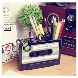 Cisixin Kreativ Magnetband Form Schreibtisch Organizer Stiftebox Stifteköcher Stiftehalter