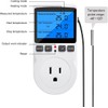 Diymore Plug in Thermostat Temperature Controller Electric Digital Thermostat Heating