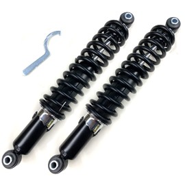 DTA 2 Front Coil-over Shock Absorbers Compatible With Kawasaki 2006-2013 Brute Force 650; 2005-2018 Brute Force 750. With 1/2" Lift, OEM Replacement