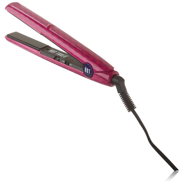 Hot Tools Salon Flat Iron, Pretty In Pink, 1"