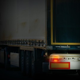 PHILTOP 2 Pcs Trailer Light 20LED Marker Lights Amber and Red Clearance Lights Stop Brake Turn Tail Lights For Rv Boat Truck