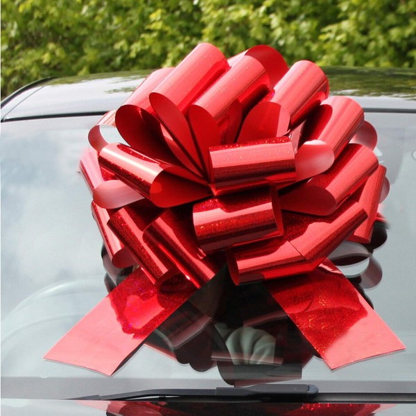 Big Car Bow Giant Extra Large Bow for Cars, Birthday Presents, Christmas Presents, Large Gift Decoration