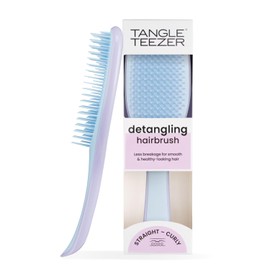 Tangle Teezer Ultimate Detangler Hair Brush - Purple Cloud Blue, For Wet & Dry Hair, Reduces Breakage & Tangles, Two-Stage Technology.
