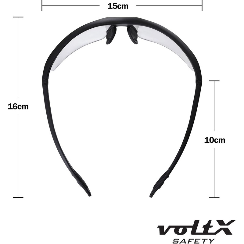 voltX 3 x CONSTRUCTOR' SMOKE LENS REGULAR Safety Glasses/Cycling Sports