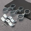 12 Packs 1 Inch Kennel Clamps, Saddle Clamps, dog kennel