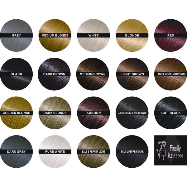 Hair Building Fibers Dark Salt & Pepper Hair Loss Concealer