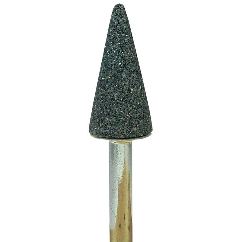 Yanase Whetstone with Shaft A (Gray), Umbrella Shape, 0.2 inch