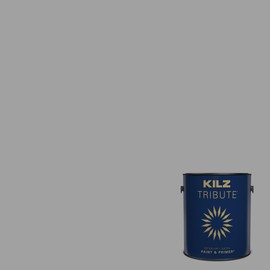 KILZ TRIBUTE Paint & Primer, Interior, Satin, Stone Cold, 1 Gallon