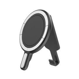 BAISRKE Magnetic Belt Clip Phone Holder, Strong Magnetic Waist Clip Compatible with Phone Cases, Portable & Versatile Accessory for Travel & Outdoor Use - Black