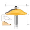 OLETBE 3 PCS Router Bit Set, 1/2-Inch Shank Round Over