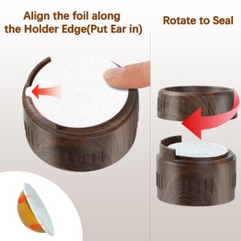 Resuable Nespre-sso Pods Vertuoline Resuable Pods, Reusable Ver-tuo Pods Refilling Kit with 100Pcs AL Foil for Vertuoline(No Pods Come)