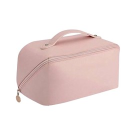 Glam'Up Paris - Large Toiletry Bag for Men and Women - Makeup Bag - Storage Bag - Travel Organizer - Pink, Pink, Multi-Function Pencil case