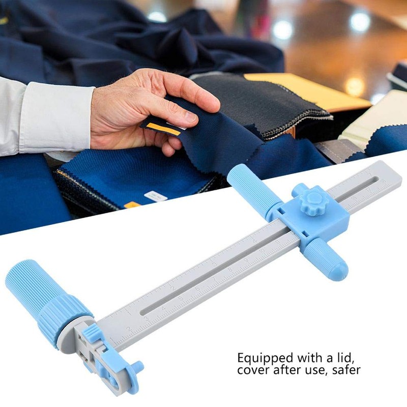 HEEPDD Compass Cutter, Adjustable Rotary Circle Cutter Circular Cutting Tool