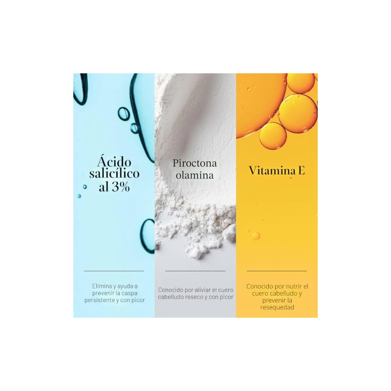 Neutrogena T/Sal+ Champú anticaspa con ácido salicílico al 3%, 8