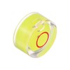 HARFINGTON 4pcs Round Bubble Level 12x6mm Mini Circular Bullseye Spirit
