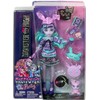 Monster High Creepover Party Doll, Twyla with Pet Bunny Dustin,