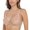 DotVol Women's Full Cup Bra Unpadded with Underwire - Floral