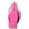KAMUI Billiard Glove - Quickdry - for Left Hand (Pink,