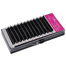 Alluring Silk Mink Lashes for Eyelash Extensions D curl .18mm thickness