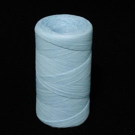 393 Feet Raffia Paper Ribbon, Colored Packing Paper String Craft Raffia Ribbon for Gift Wrapping and DIY Decoration (Blue)