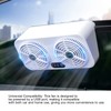 2.4V 5W Car Ventilation Fan USB Interface Portable 3 Speeds