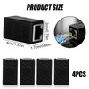 RJ45 Coupler, 4Pieces 10Gbps High-Speed Shielded Ethernet Extension Adapter Network