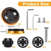 Bicycle Stem Top Cap Mount Adapter for Garmin Edge 25