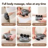 6-head Back Massager, 9-speed Adjustment Muscle Massager with Red Light