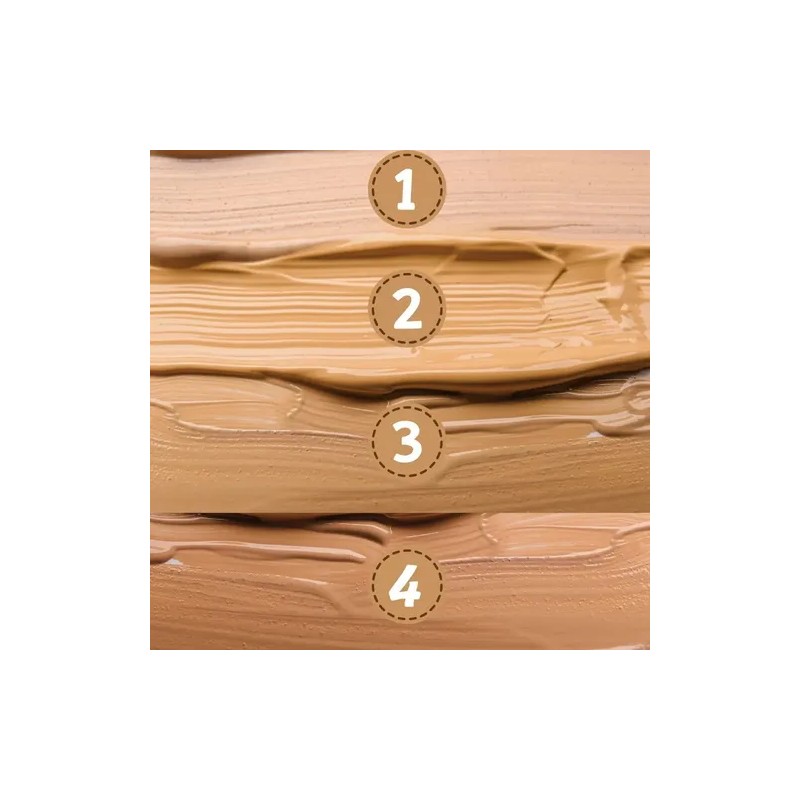Base Maquillaje Mate Foundation Alta Cobertura Líquido 4tono