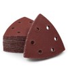 SPEEDWOX SPEEDWOX 50 Pcs Triangle Sanding Pads Hook and Loop