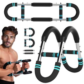 MUEUSS Twister Arm Trainer Exerciser for Men,Chest Workout Equipment,Adjustable Chest Expander,Arm Bar,Forearms Muscle Training Fitness Equipment,Strength Training Machine for Abdomen,HIPS,Back,Thigh