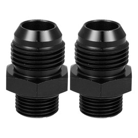 X AUTOHAUX 2pcs 10AN Male to M18 x 1.5mm Male Fitting Adapter for Car
