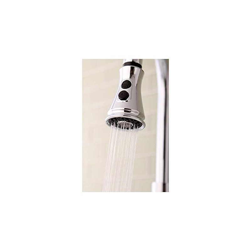 Kingston Brass Gourmetier KDH8811 Kitchen Faucet Sprayer, Polished Chrome