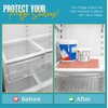 Refrigerator Liners for Shelves by Linda’s Essentials - Easy to