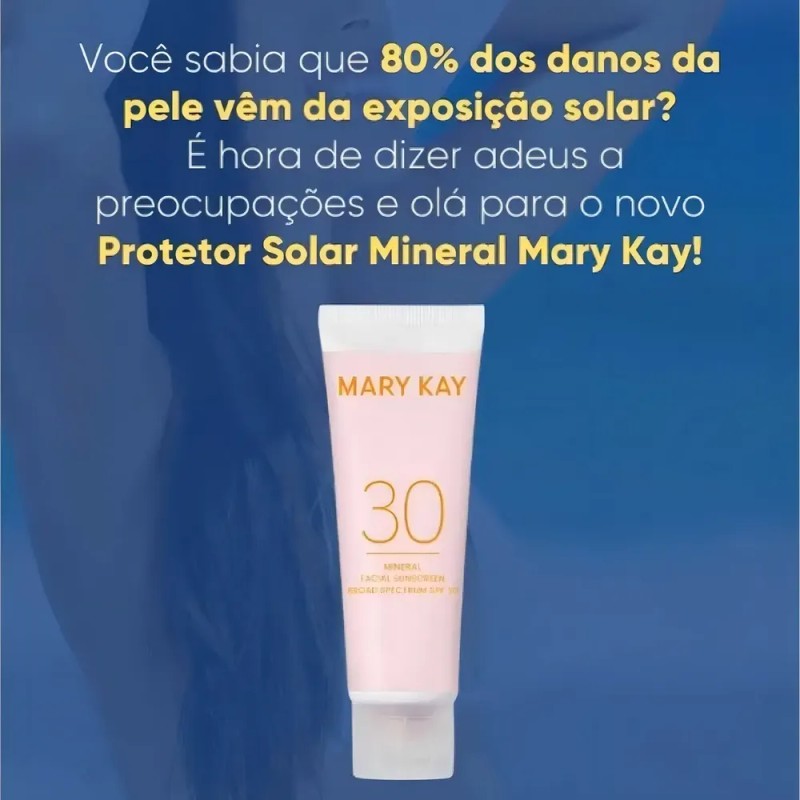 Protector Solar Facial Mineral Mary Kay FPS 30