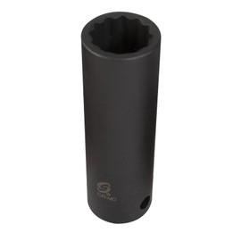 Sunex 242zd 1/2-Inch Drive 1-5/16-Inch 12 Point Deep Impact Socket