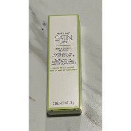 Mary Kay Satin Lips Shea Butter Balm White Tea & Citrus - 0.3 Oz