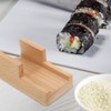 Angoily Japanese Style Wooden Sushi Rack - Flat Slot Taco