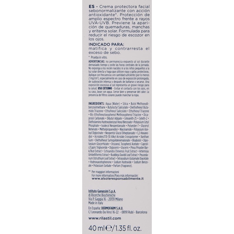 Sun System Acnestil Photo Protector Solar Anti-Impact SPF50+ 40 ml