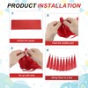 MECCANIXITY 20Pcs Tassel Garland Banner Tissue Paper for Streamers Party