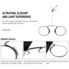 REAVEE 2 Pack Small Armless Reading Glasses for Men Women,