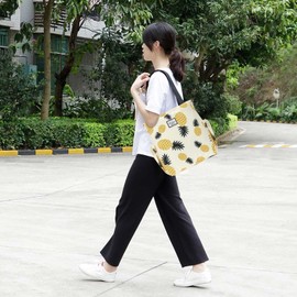 KAMO Floral Tote Bag - Waterproof Lightweight Handbags Travel Shoulder Bag for Hiking Yoga Gym Swimming Travel Beach