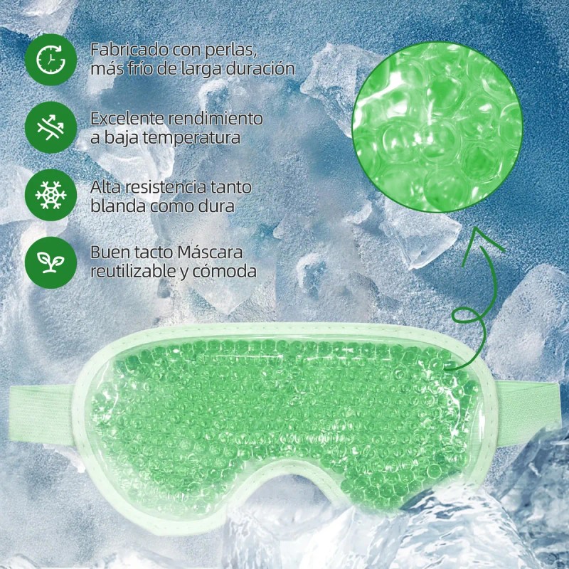 Máscara Dormir Hielo Ojos