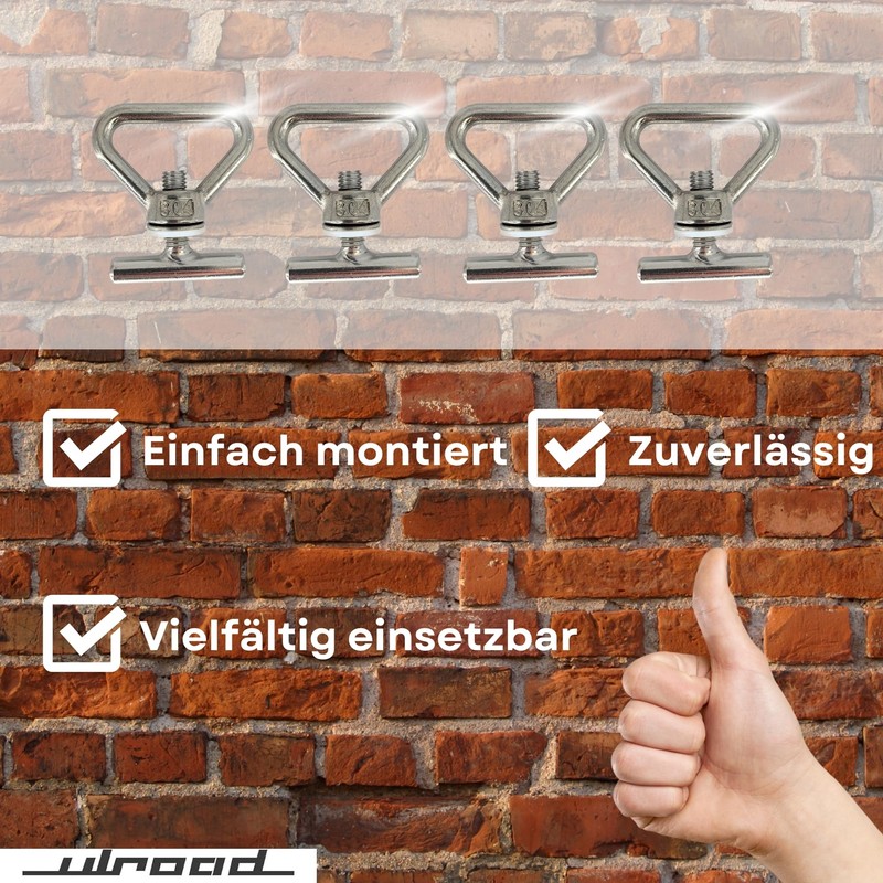 ULROAD Lashing Eyelets for Load Securing + Guide Bar Cover