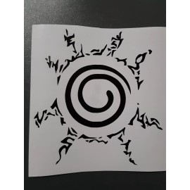 Naruto Eight Sign Seal Symbol Sticker Vinyl Decal Windows/Laptop Waterproof!